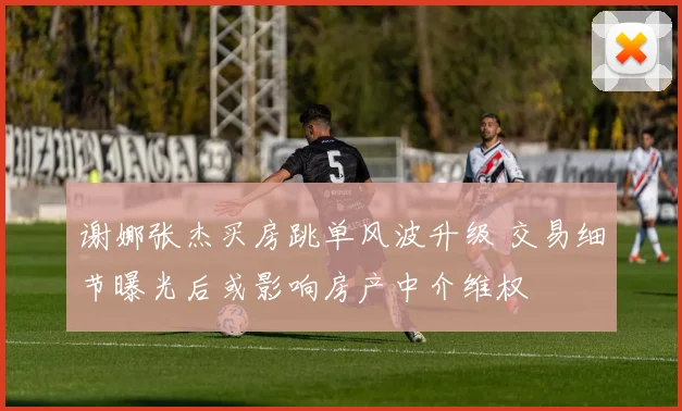 谢娜张杰买房跳单风波升级 交易细节曝光后或影响房产中介维权